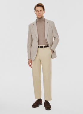 Beżowa marynarka męska