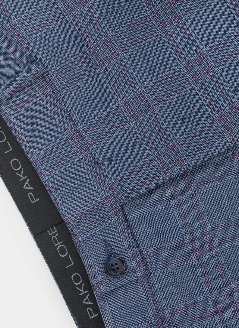 Spodnie męskie garniturowe P21SP-6G-054-N