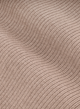 Beżowy komplet męski czapka i szalik