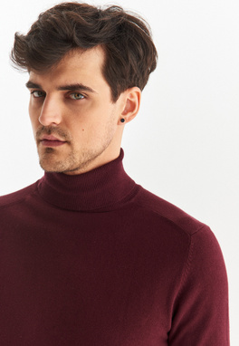 Golf męski bordowy P22WF-2X-008-D-0