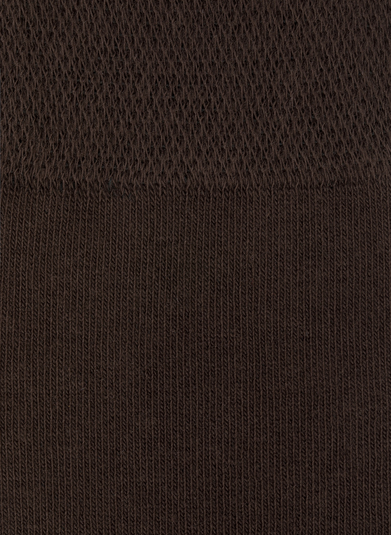 Brązowe skarpetki męskie