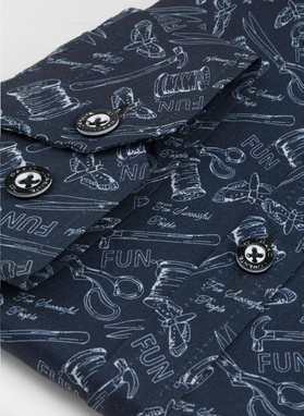 Koszula męska REELS PPLM9-1X-490-G