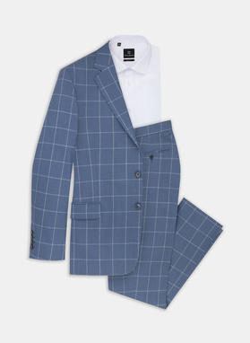 Spodnie męskie garniturowe BASSUI PPLM9-6G-204-N