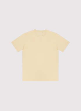 Bawełniany żółty t-shirt