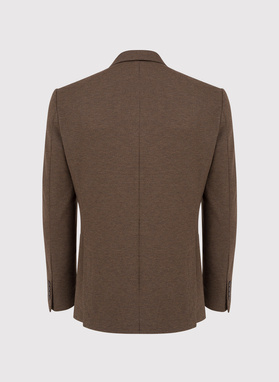 Brązowa marynarka męska