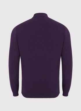 Półgolf męski fioletowy P22WF-2X-007-F-0