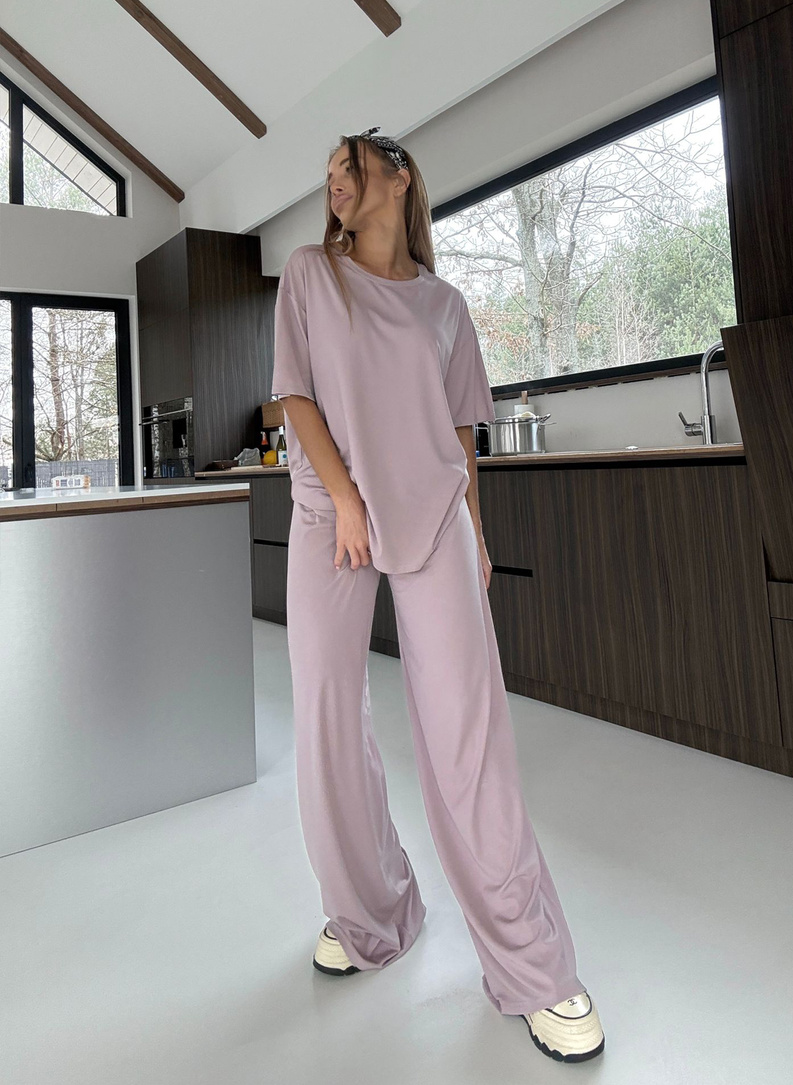 Komplet damski SARA różowy