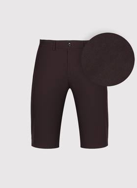 Bermudy męskie w kolorze brązowym