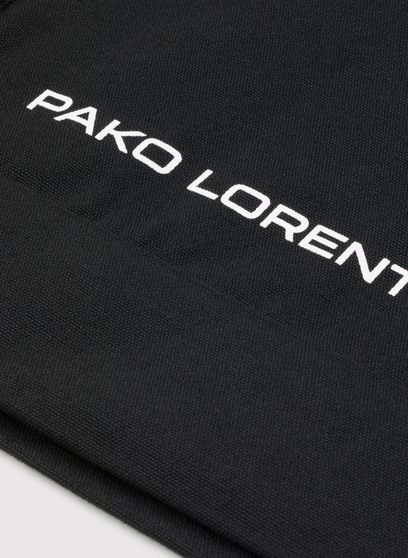 Czarna torba materiałowa unisex