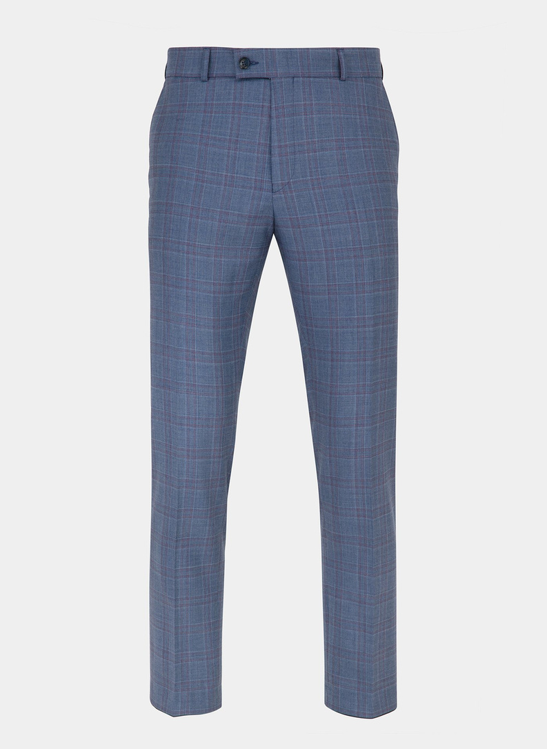 Spodnie męskie garniturowe P21SP-6G-054-N