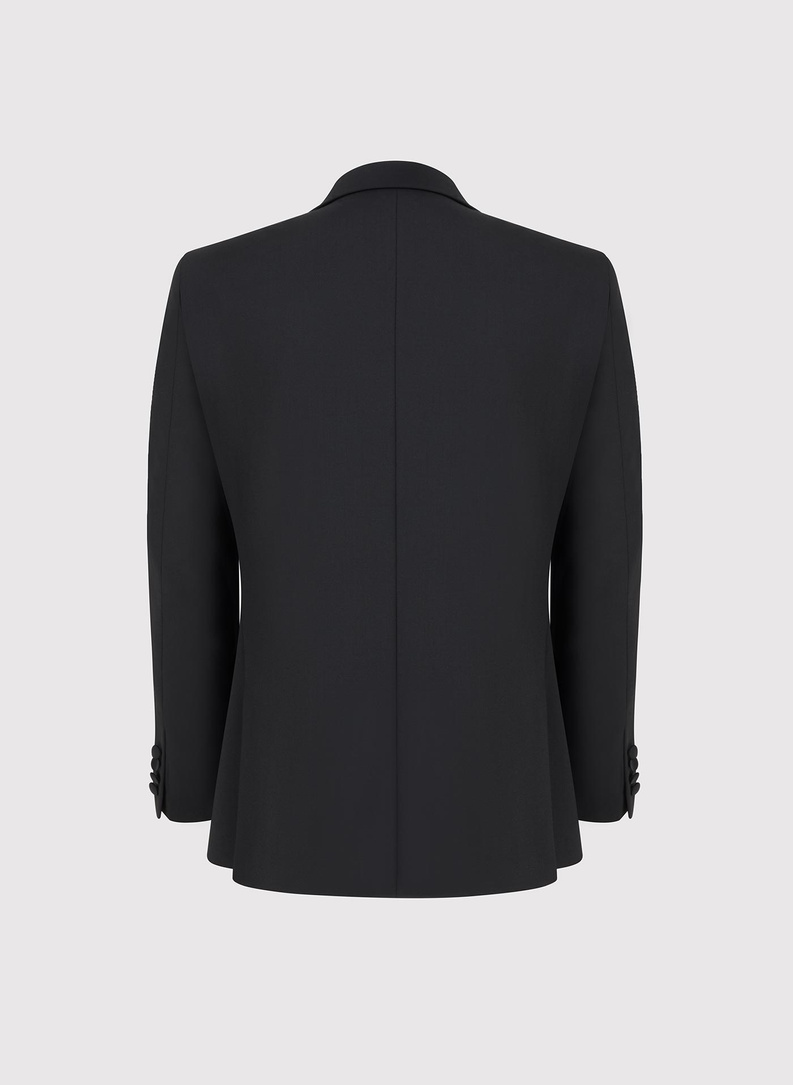 Ślubna dwurzędowa marynarka smokingowa