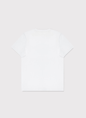 T-shirt v-neck w białym kolorze, dwupak