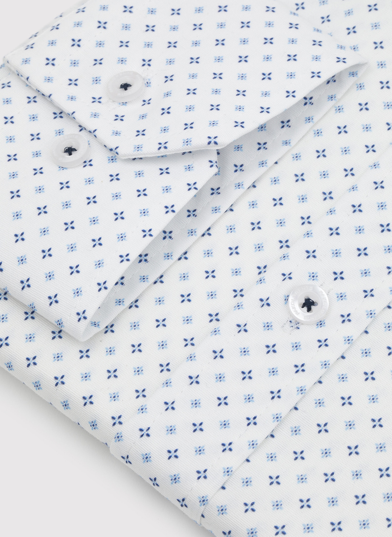 Koszula męska w mikrowzór