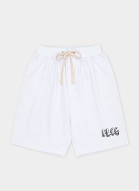 Białe szorty oversize C22SF-WS-001-B-0