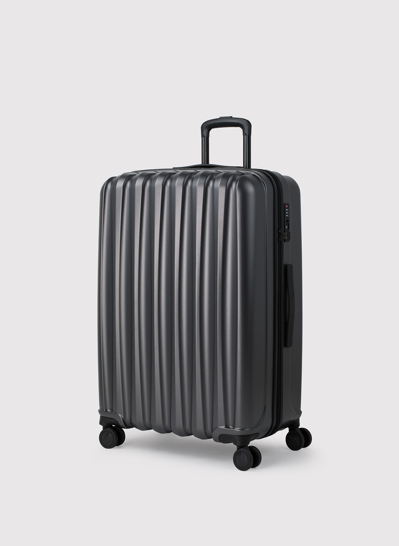 Komplet szarych walizek