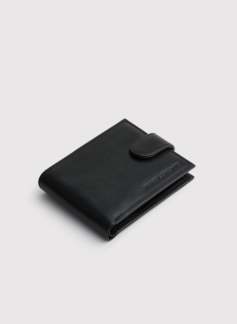Męski portfel w kolorze czarnym