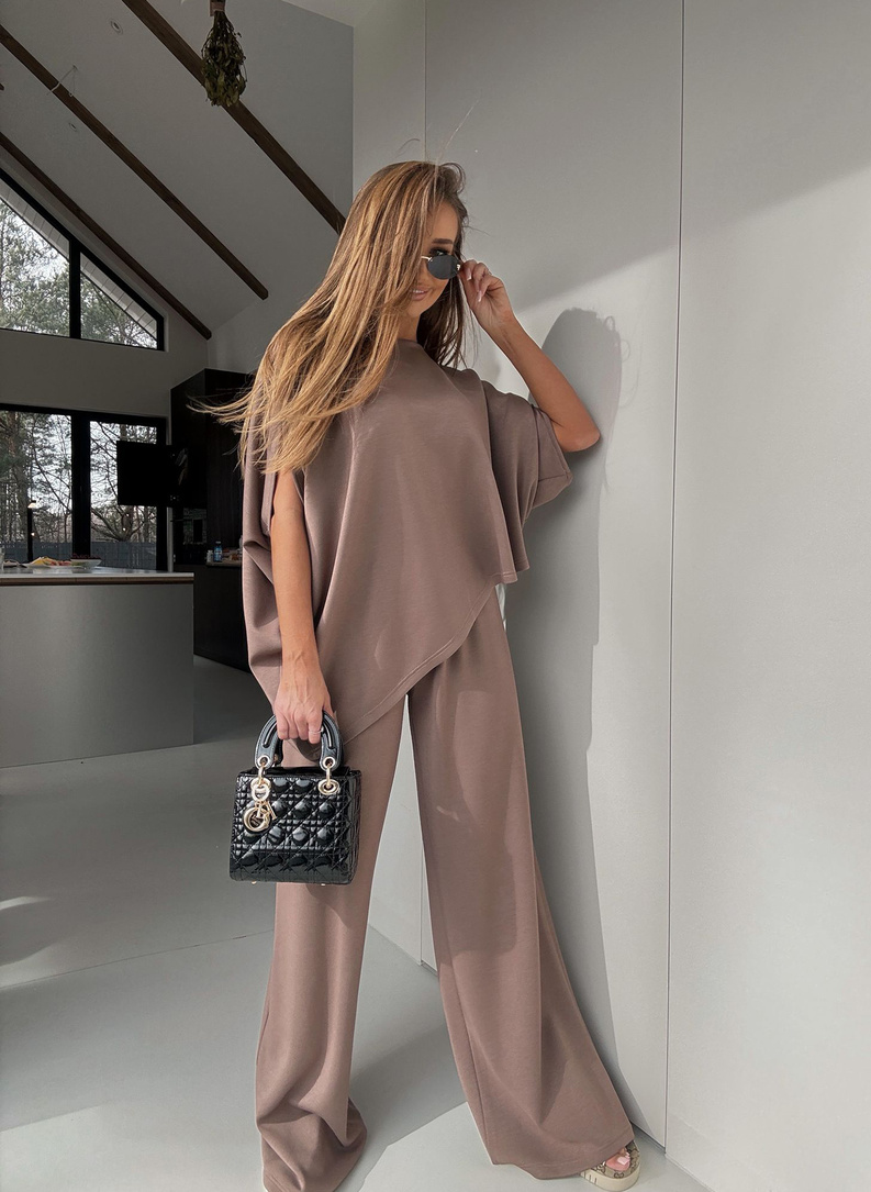 Komplet damski GEO mokka