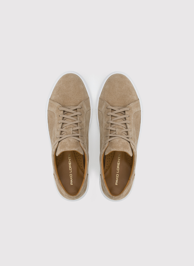 Beżowe sneakersy męskie