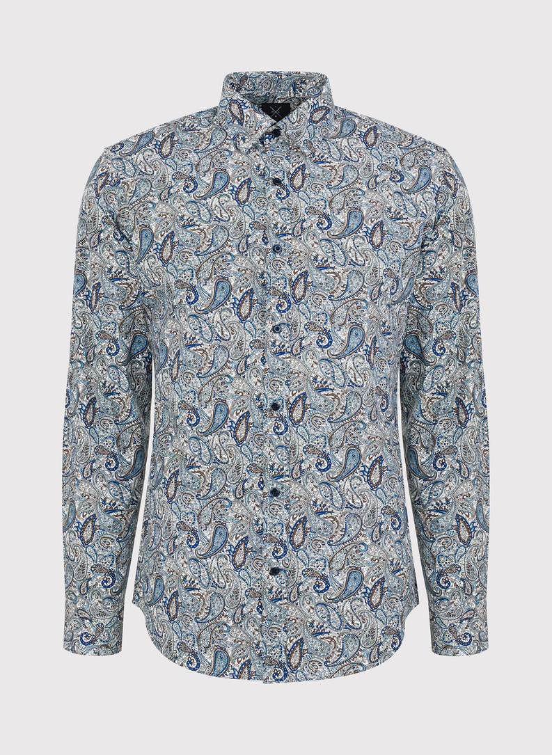 Koszula męska we wzór paisley