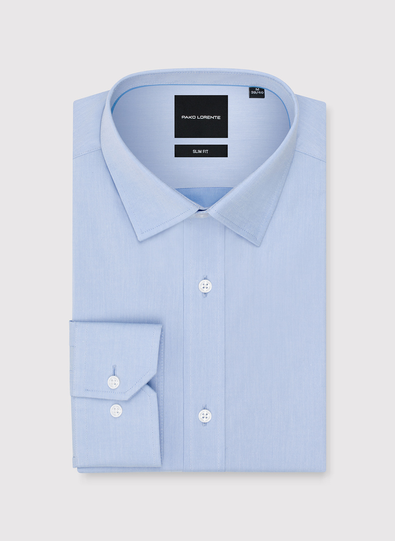 Niebieska koszula męska