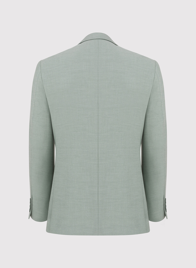 Zielona marynarka męska bez podszewki