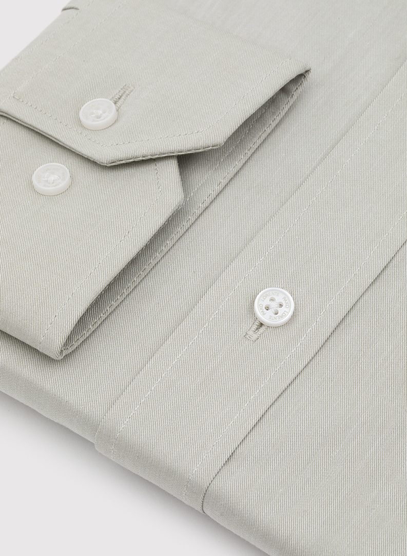 Oliwkowa koszula męska