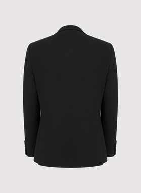 Czarna marynarka garniturowa