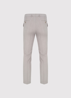 Spodnie garniturowe w kolorze beżowym