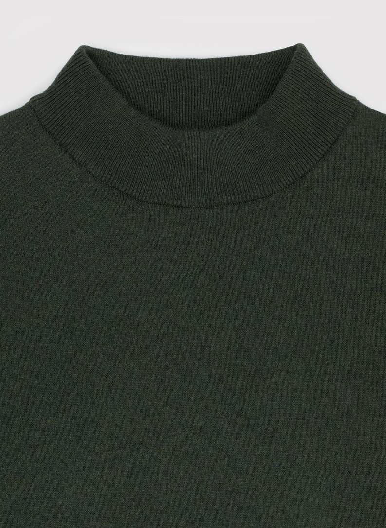 Półgolf męski zielony P22WF-2X-007-Z-0