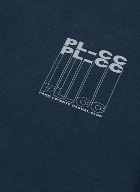 Granatowa bluza oversize z okrągłym dekoltem C22SF-2B-003-G-0