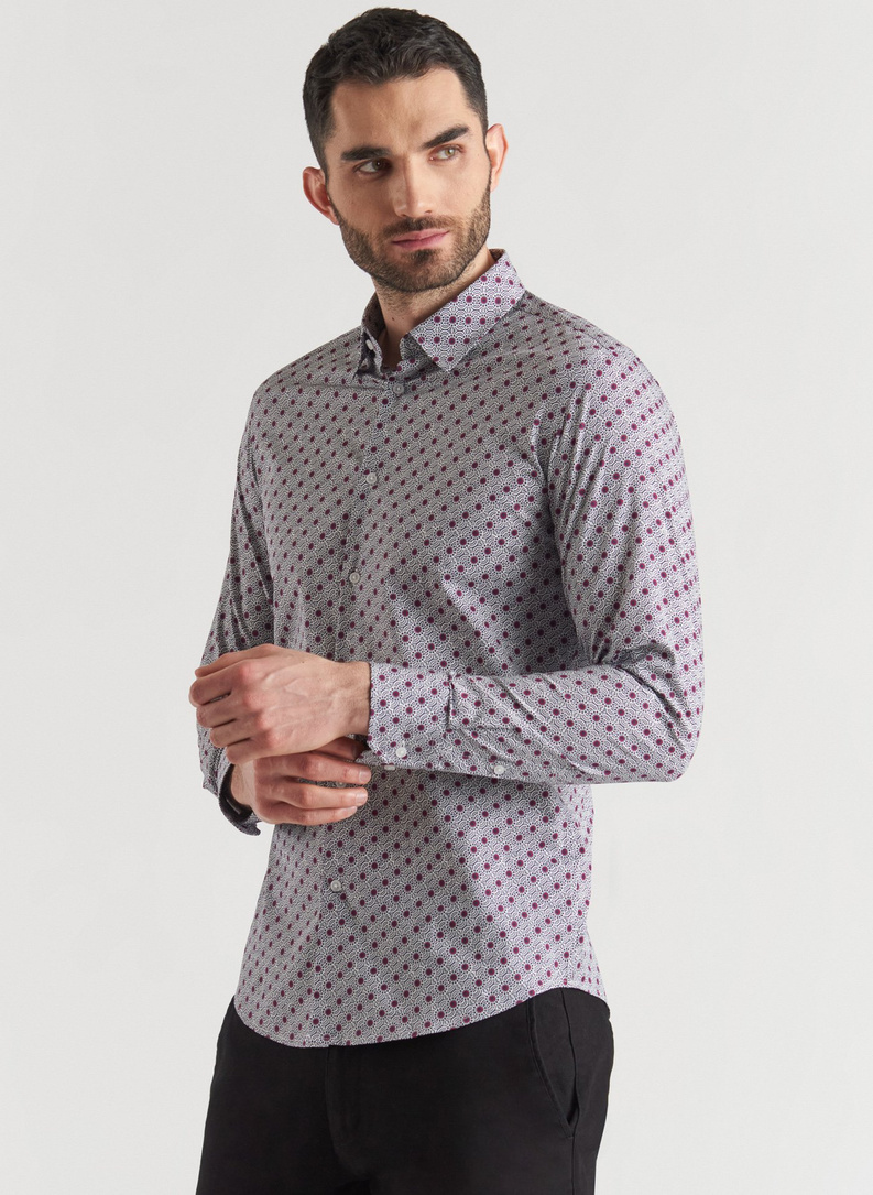 Koszula męska P20WF-1X-092-G