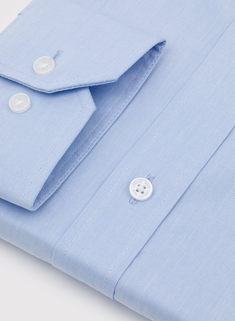 Niebieska koszula męska