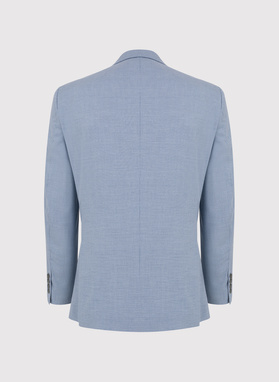 Niebieska marynarka męska