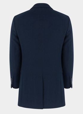 Płaszcz męski granatowy P21WF-7X-002-G