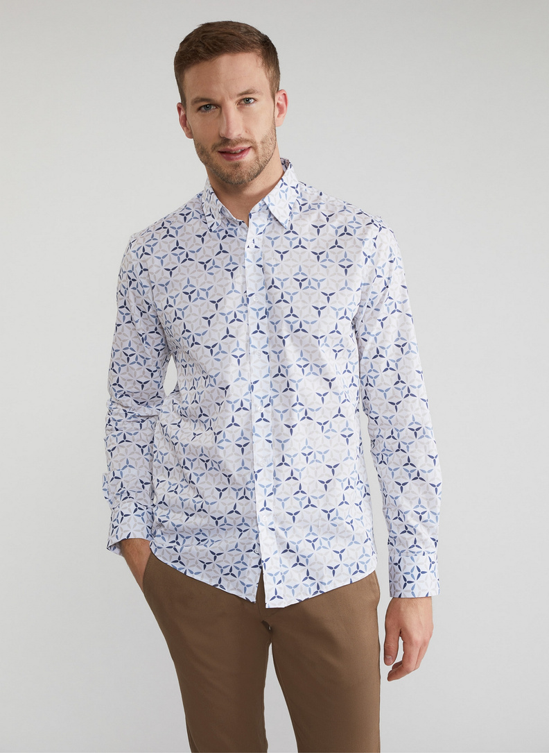 Koszula męska P21WF-1X-180-B-S