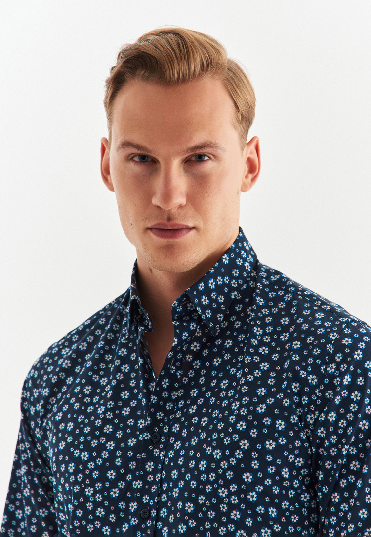 Koszula męska P22WF-1X-024-G-S