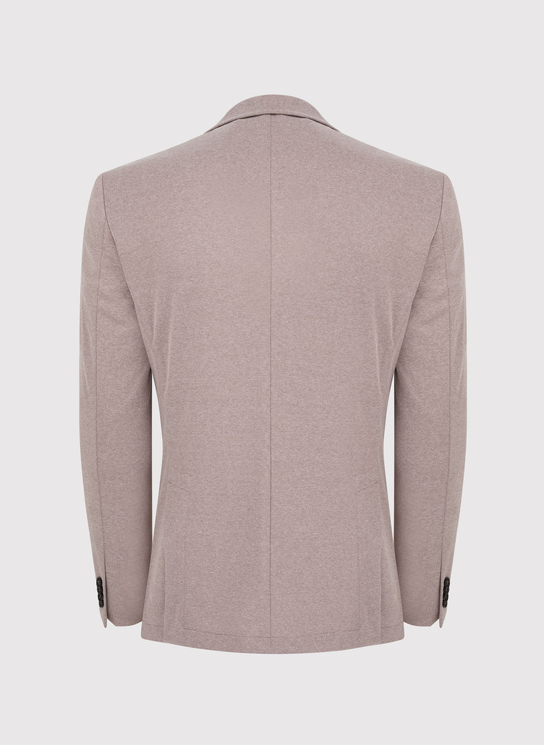 Beżowa męska marynarka casualowa