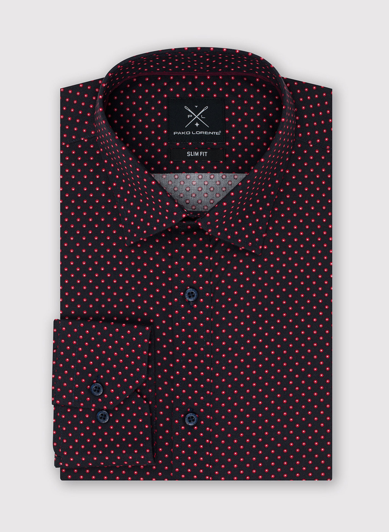 Koszula męska P22WF-1X-023-G-S