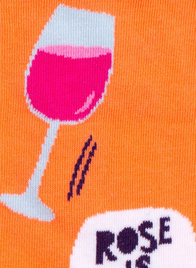 Skarpetki z nadrukiem wina DDTK9-SX-205-F