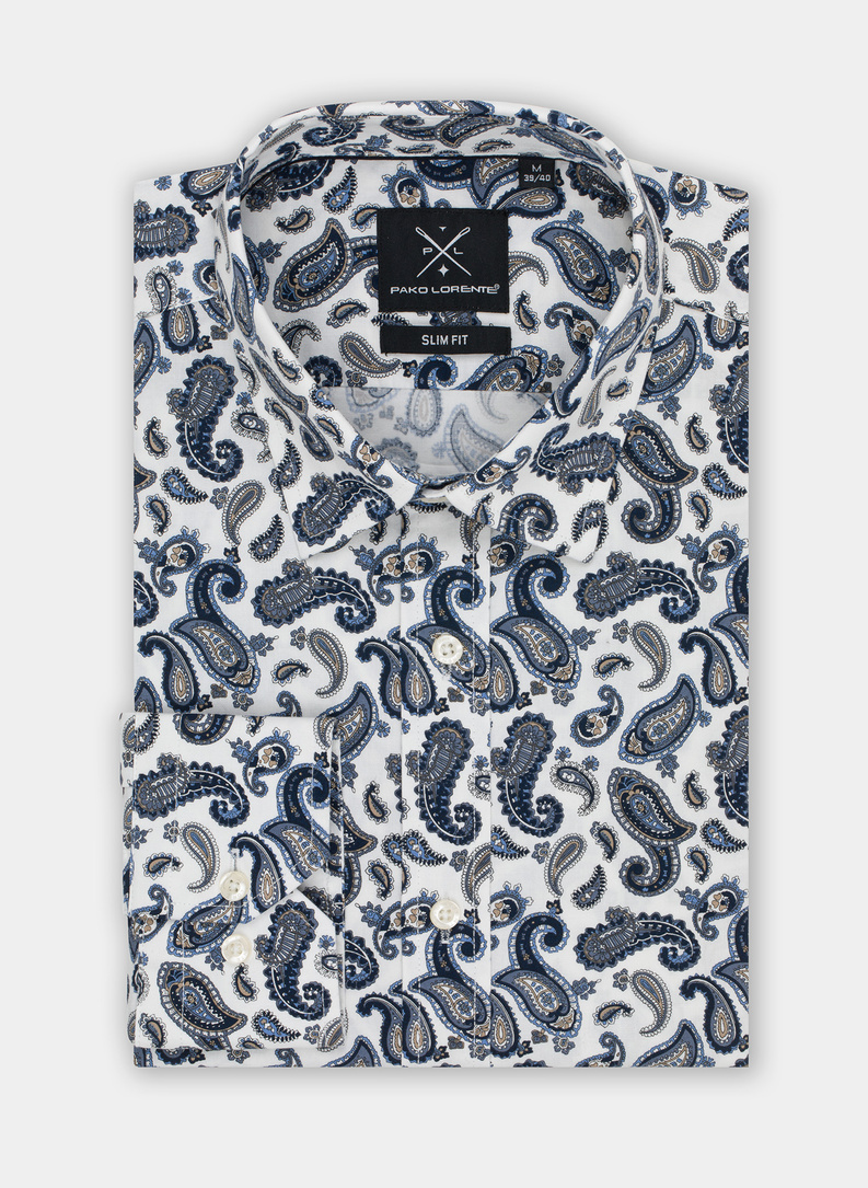 Koszula męska P21WF-1X-145-X