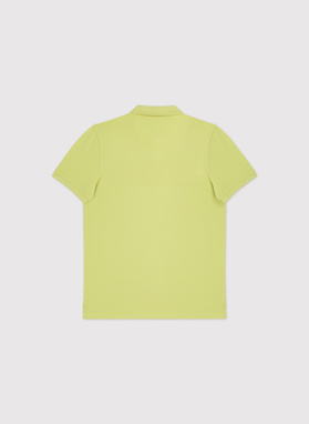 Zielone bawełniane polo męskie