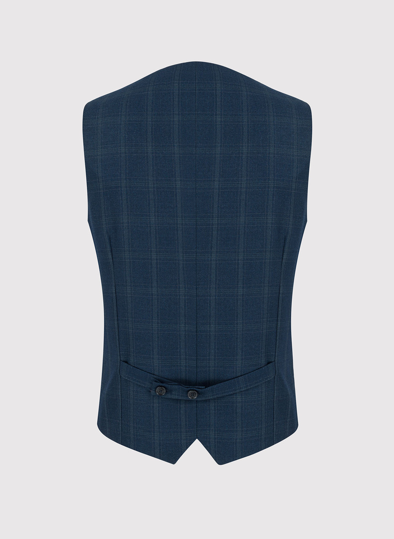 Kamizelka męska garniturowa P21WF-8G-077-G-S