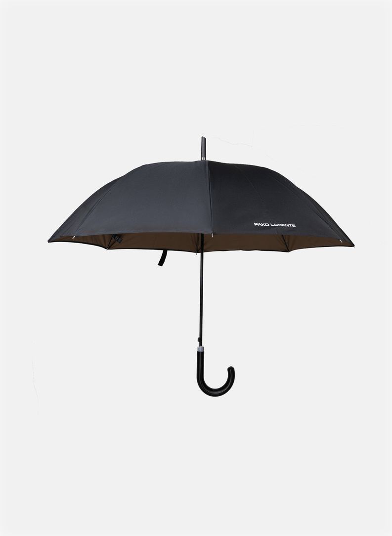 Czarny parasol męski