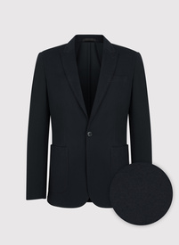 Casualowa marynarka męska w kolorze czarnym