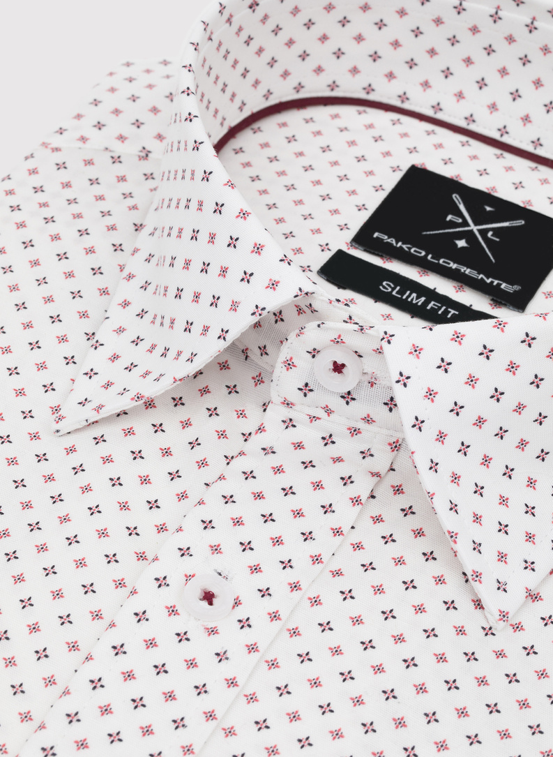 Koszula męska w mikrowzór