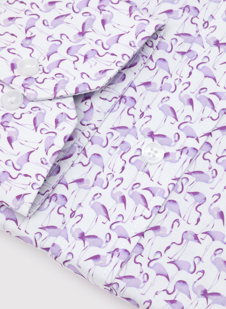 Koszula męska z zwierzęcym wzorem