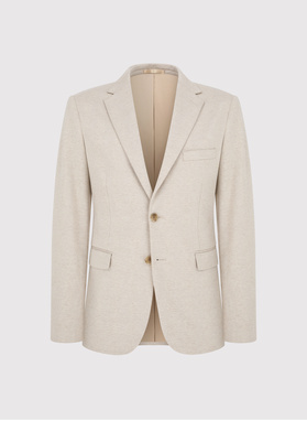 Dzianinowa marynarka w kratkę