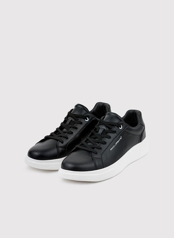 Czarne sneakersy męskie