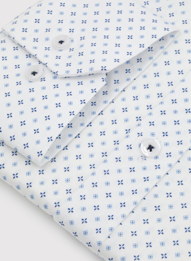 Koszula męska w mikrowzór