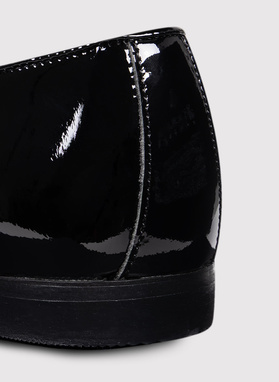 Lakierowane loafersy męskie